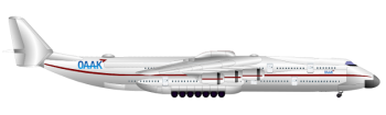 Bild des Flugzeugs AU-225
