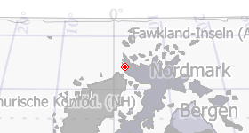 Die Lage des Flughafens auf der Landkarte